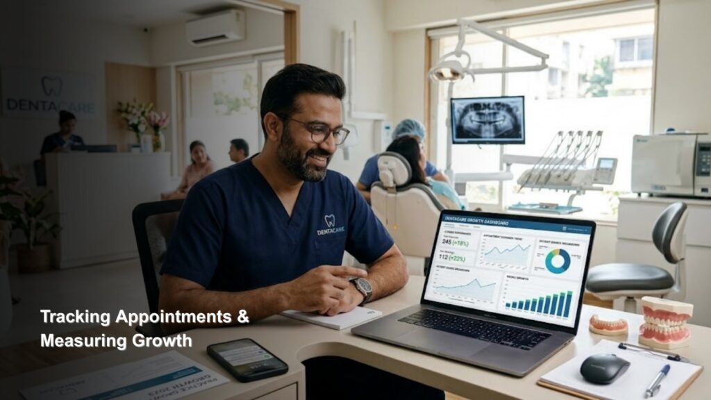 Tracking patient appointments and measuring dental clinic growth using digital marketing analytics – ace360degree.com